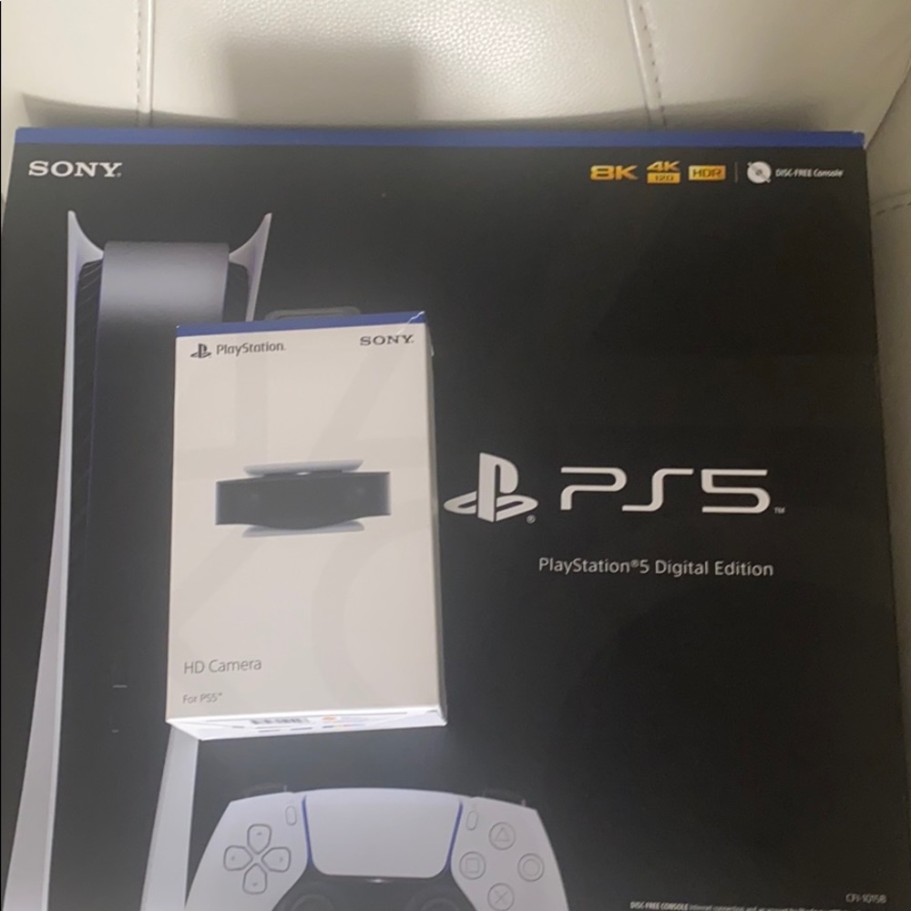 DIGITAL PLAYSTATION 5 with HD CAMERA